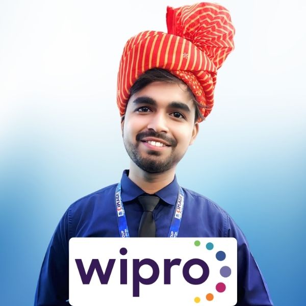 Prince Kumar, BSc. IT student from Cimage Placed in Wipro