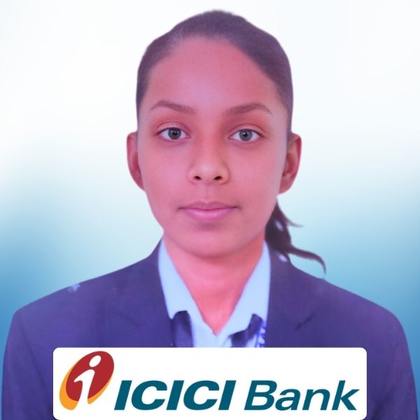 Muskan Kumari, BSc. IT student of Cimage got Placement in ICICI Bank