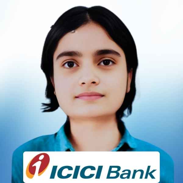 Shachi Somya, BBM student of Cimage got Placement in ICICI Bank