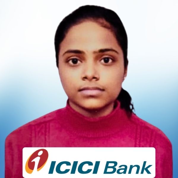 Deepika Kumari, BBA student from Cimage got Placement in ICICI Bank