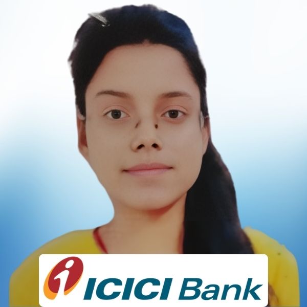 Riya Kumari, BCA student of Cimage got Placement in ICICI Bank