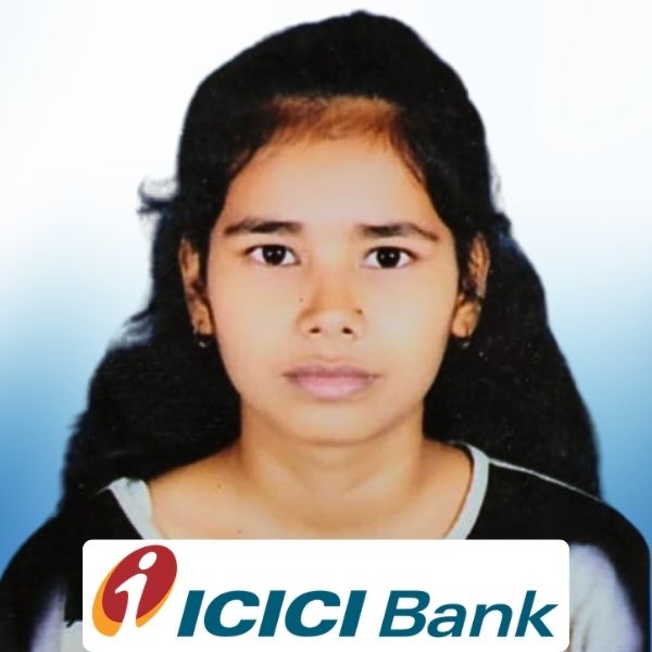 Anamika Verma, BCA student of Cimage got placement in ICICI Bank