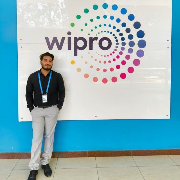 Jitesh Kumar, BCA student from Cimage Placed in Wipro