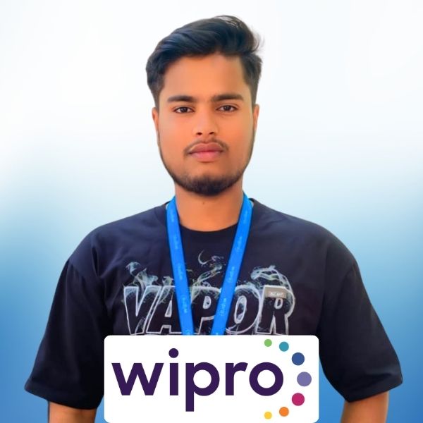 Keshav Jha, BCA student from Cimage placed in Wipro