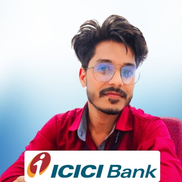 Amit Singh Rajput, BSc. IT student of Cimage got placement in ICICI Bank