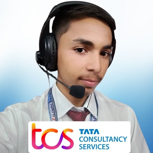 Uday Kumar, BSc. IT student of Cimage got Placement in TCS