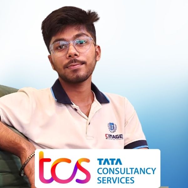 Bhavesh Kumar, BCA student of Cimage got Placement in TCS