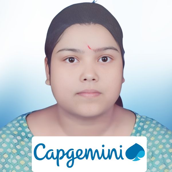 Swati Kumari, BCA student of Cimage got Placement in Capgemini