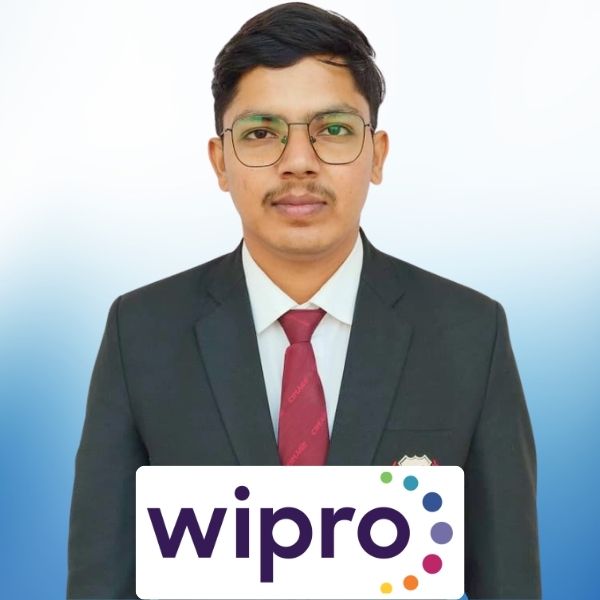 Rajnish Kumar, B.Sc. IT student from Cimage Placed in Wipro
