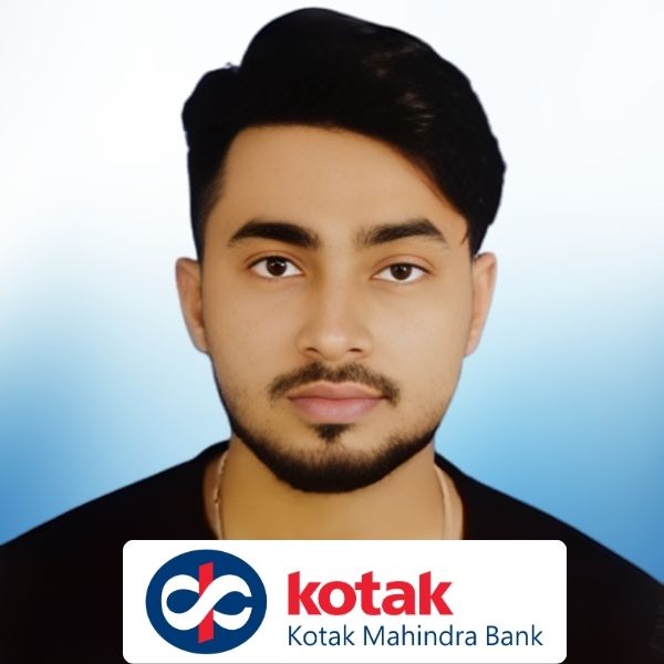 Suman Kumar student of Cimage, working in Kotak Mahindra Banak as Deputy Manager