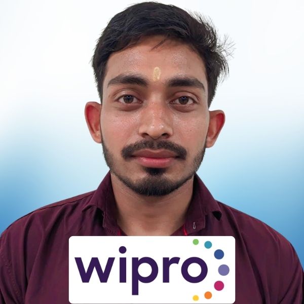 Shubham Singh, BCA student of Cimage got placement in Wipro