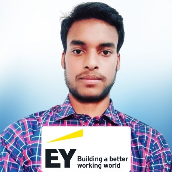 Manish Kumar, BBA student of Cimage got Placement in Ernst & Young