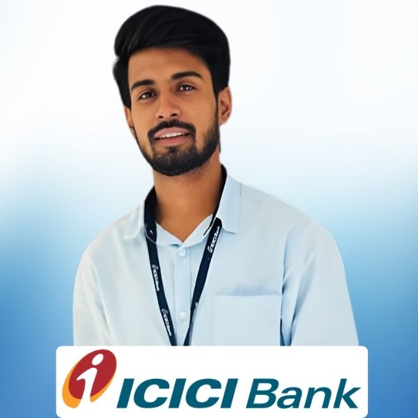 Shivam Verma, BCA student of Cimage got Placement in ICICI Bank