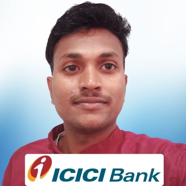 Manish Kumar, BCA student of Cimage got Placement in ICICI Bank