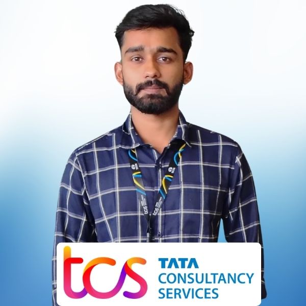 Ankit Kumar Jha, BSc. IT student from Cimage got Placement in TCS