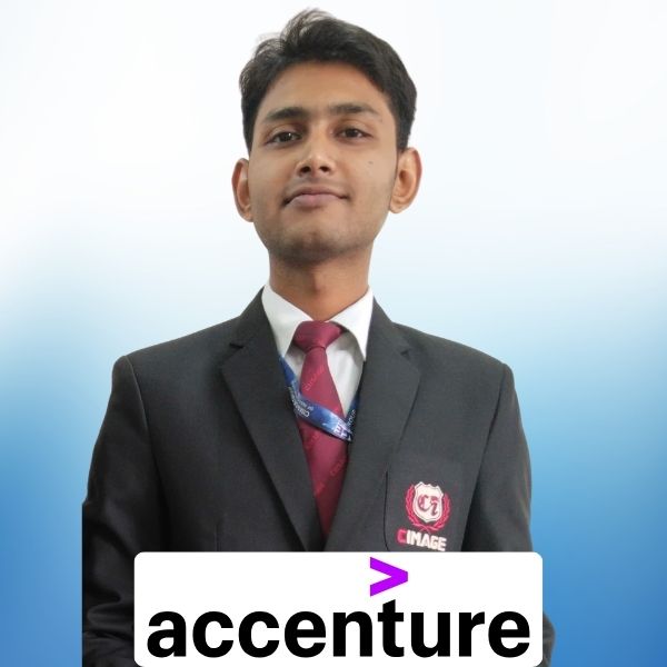Ujjawal Kumar, BCA student from Cimage got Placement in Accenture