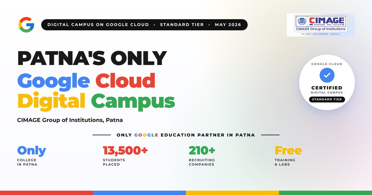 CIMAGE Becomes Patna’s Only Google Cloud...